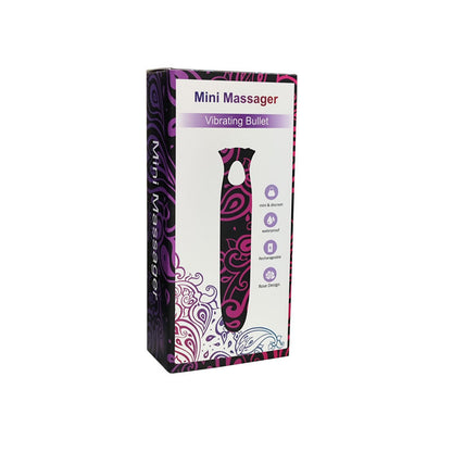 Ring—Vibratore a proiettile con stimolazione clitoridea di precisione a 12 vibrazioni