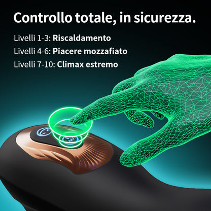 Alex - Allenatore di Glande Intelligente con Rotazione e Vibrazione Multi-Frequenza