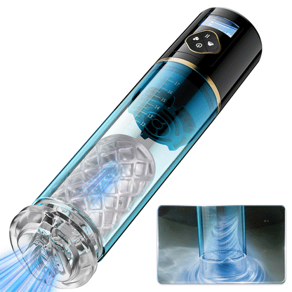 Acmejoy - Pompa per pene Markham Hydrotherapy Water Vortex con 6 modalità Vortex