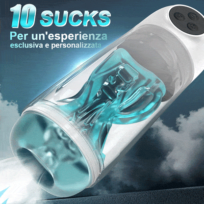 Skyline-10 Succhiare 10 Vibrare Masturbatore maschile
