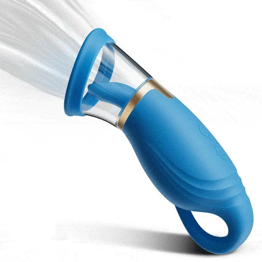 Sierra - Stimolatore Clitoride e Capezzoli con Suzione Intensa e Licking a Lingua