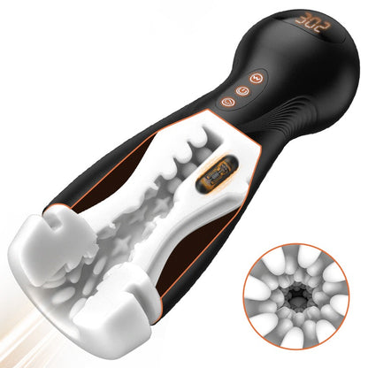 SolaceX - Evolution-8 Succhiare 10 Vibrare One Touch Orgasmo Masturbatore digitale a vuoto