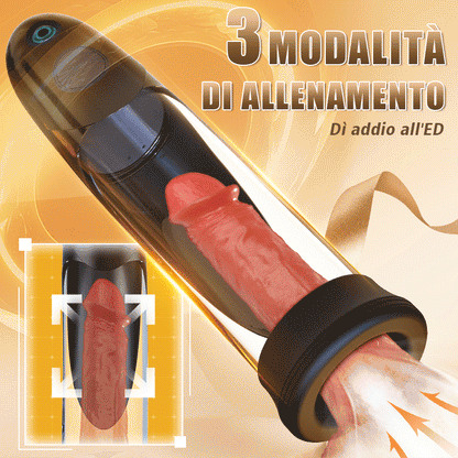 WaterSamurai - Aspirazione sottovuoto con erezione del pene super impermeabile
