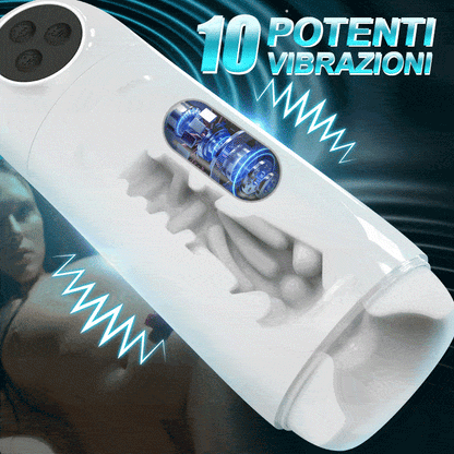 Skyline-10 Succhiare 10 Vibrare Masturbatore maschile