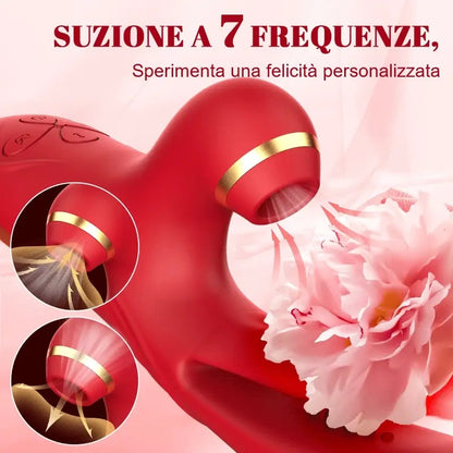 Reverie - 3 Spinta e vibrazione 7 Succhiare 10 Picchiettare il punto G Vibratore