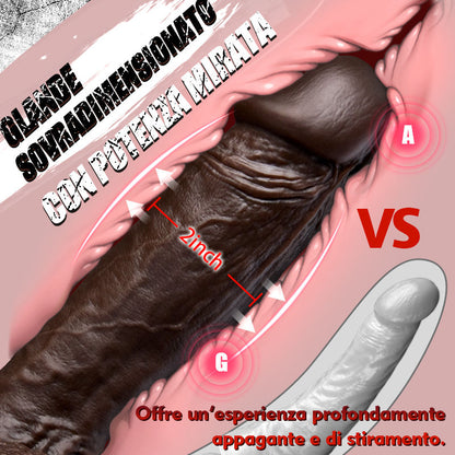 Dante – Dildo realistico con glande extra-large per un intenso piacere del punto G