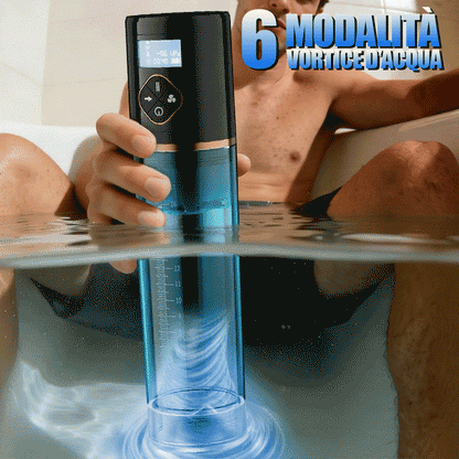 Acmejoy - Pompa per pene Markham Hydrotherapy Water Vortex con 6 modalità Vortex
