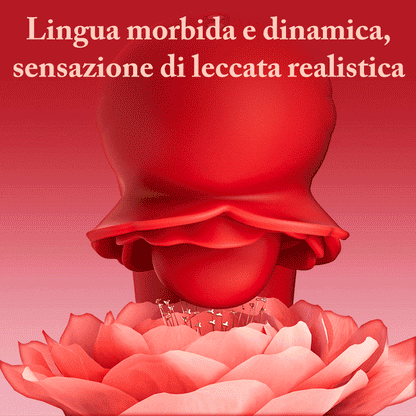 Papaver rhoeas—— Vibratore punto G tre in uno a 10 frequenze di rotazione + vibrazione + schiaffi