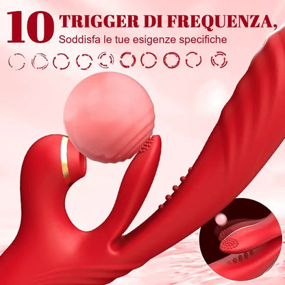 Reverie - 3 Spinta e vibrazione 7 Succhiare 10 Picchiettare il punto G Vibratore