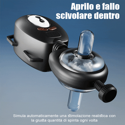 AssistPro-9 Stretch 9 Cintura a vibrazione Masturbatore indossabile