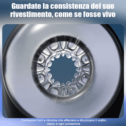 AssistPro-9 Stretch 9 Cintura a vibrazione Masturbatore indossabile