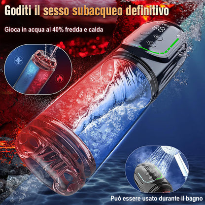 Cinder – Stroker per fellatio con spinta, rotazione, aspirazione, vibrazione e leccata