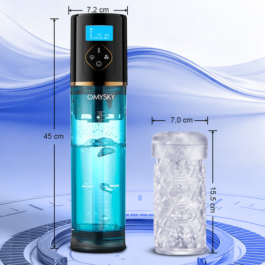 Acmejoy - Pompa per pene Markham Hydrotherapy Water Vortex con 6 modalità Vortex