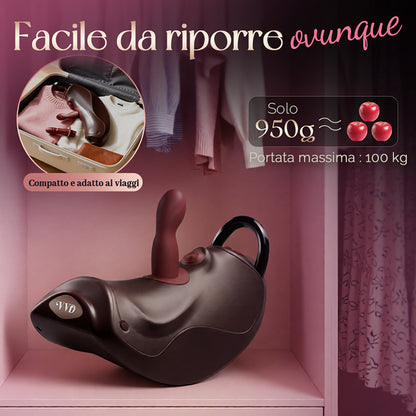 Macchina Sessuale VVD Rider Air a Pistone con Doppia Vibrazione e Accessori | Hands-Free