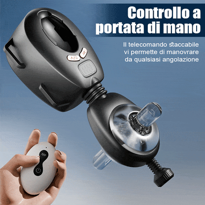 AssistPro-9 Stretch 9 Cintura a vibrazione Masturbatore indossabile