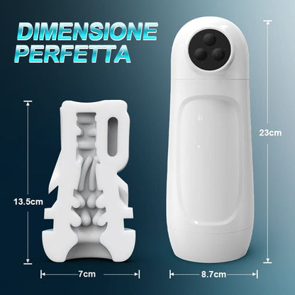 Skyline-10 Succhiare 10 Vibrare Masturbatore maschile