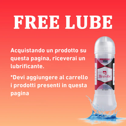 【FREE LUBE】DARK LORD 7 Rotazione 10 Vibrazione Avvolgimento a 360 ° Masturbatore Cup antipolvere rimovibile