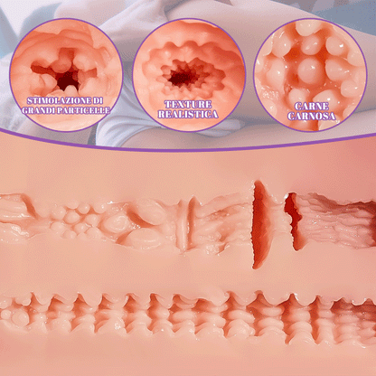 Figa del Masturbatore 3D realistico da 5,5 kg